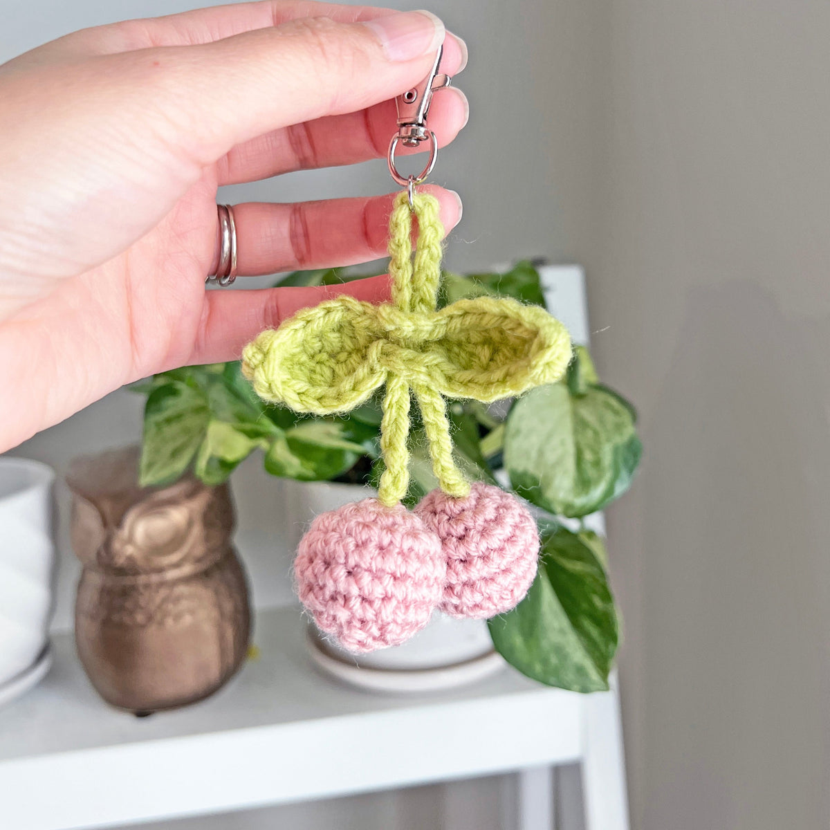 Cherry Keychain The Dancing Tiger