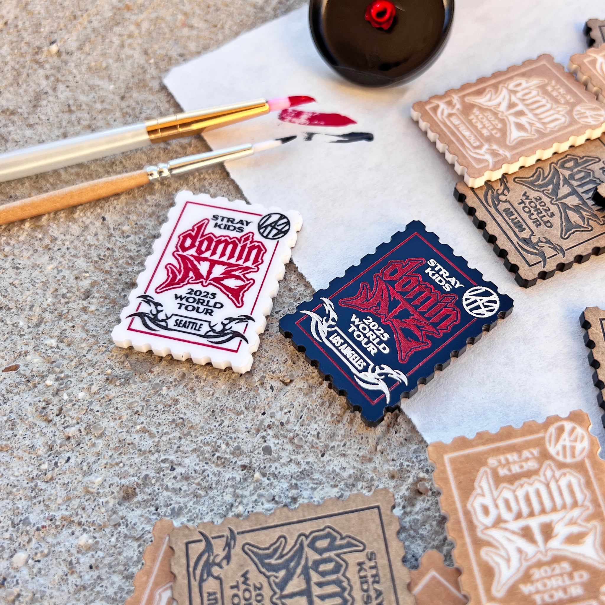 SKZ dominATE Acrylic Tour Stamp – The Dancing Tiger