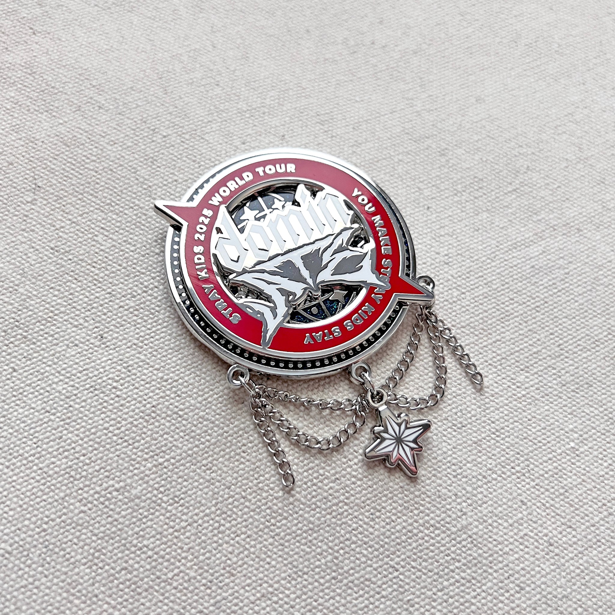 SKZ dominATE Enamel Tour Pin – The Dancing Tiger
