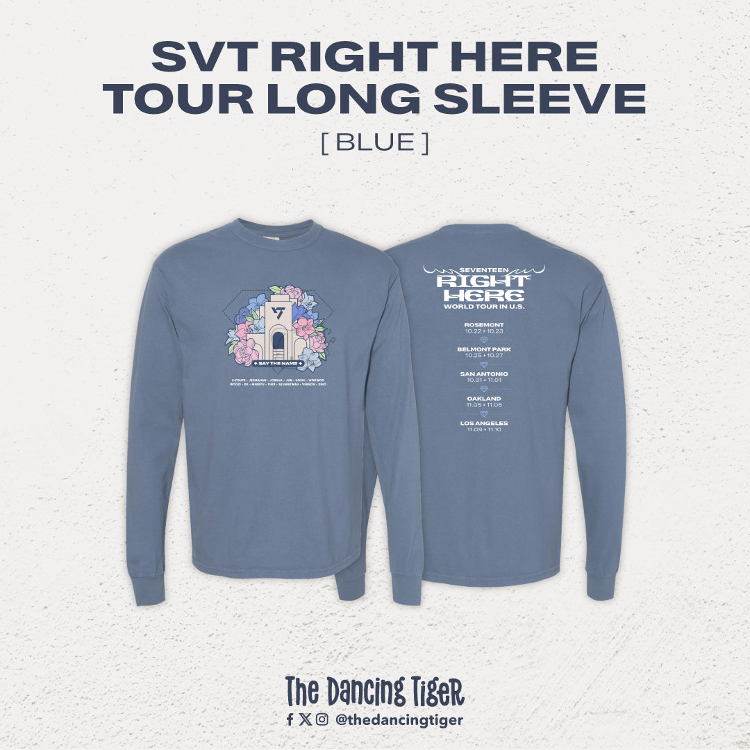 PRE-ORDER: SVT Right Here Tour Apparel – The Dancing Tiger