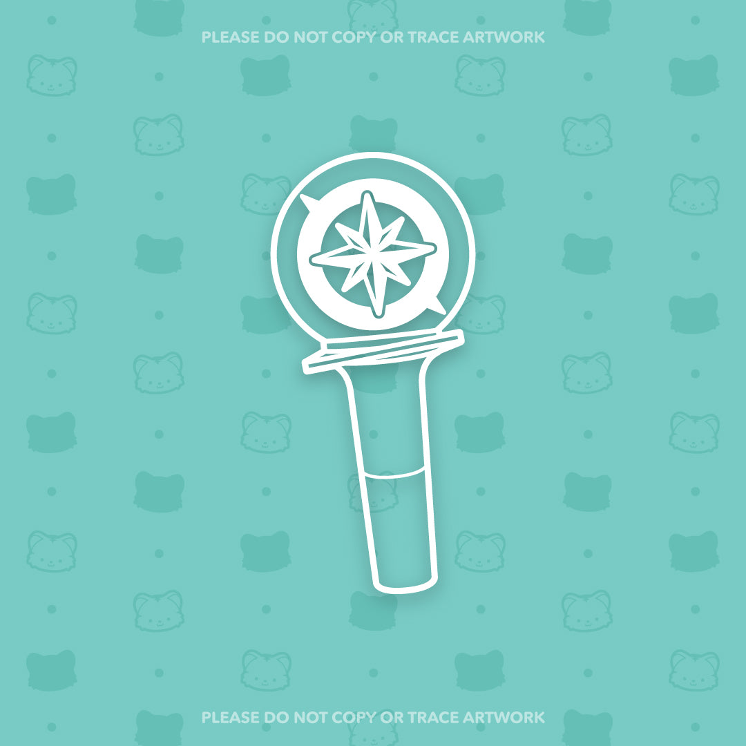 Nachimbong Lightstick Decal