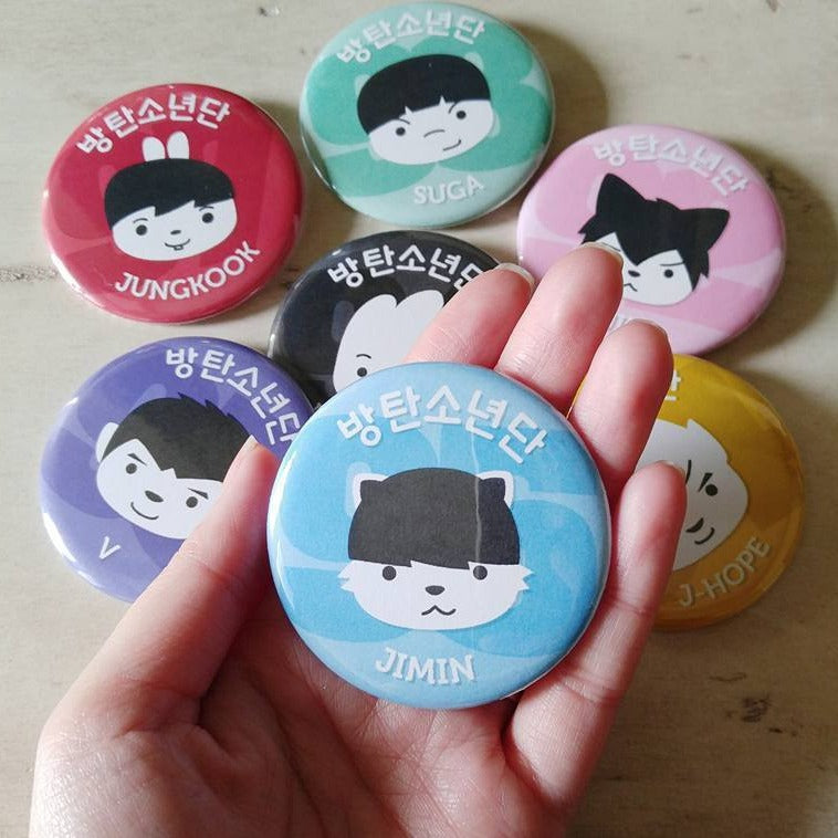 BTS♡ARMYピンバッジ BTS ピンバッジ pins - メルカリ